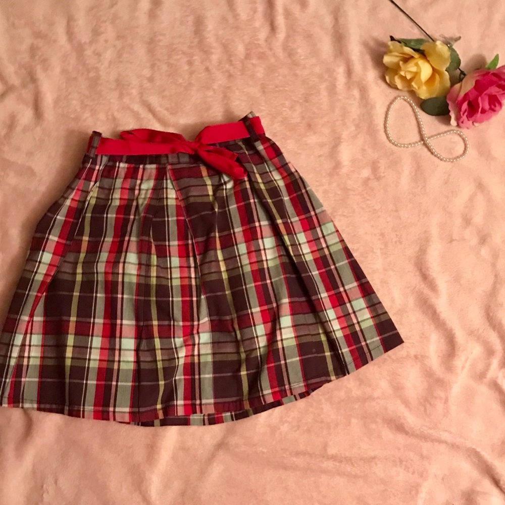 ✨Plaid Kid’s Skirt✨